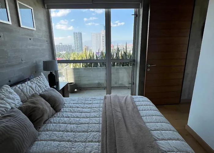 Beautiful View Of Chapultepec Castle Apartment Mexico City